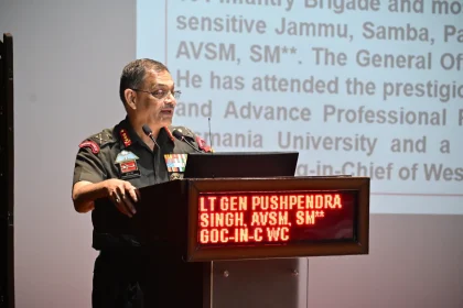 Lt Gen Pushpendra Singh Talking 1