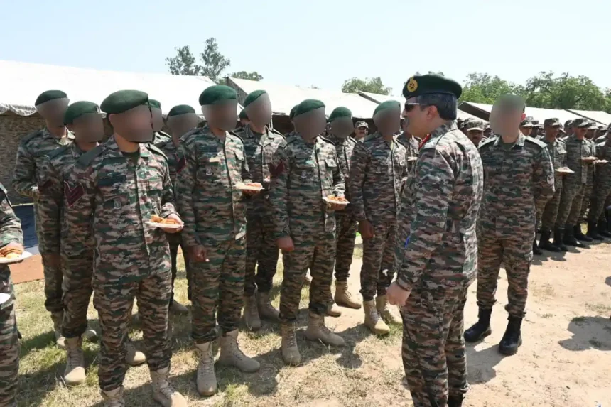 Lt Gen Rajesh Pushkar Reviews Combat Readiness, Tech-Enabled Capabilities at Nasirabad Military Station