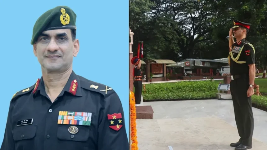 Lt General Shrinjay Pratap Singh