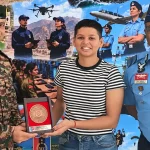 NCC Cadet Kushvi Purohit