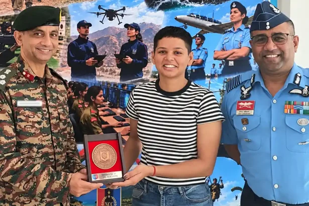 NCC Cadet Kushvi Purohit