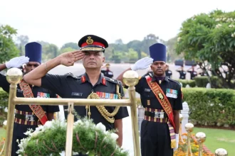 Officer Saluting 1
