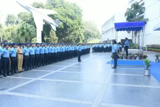 Officers Standing 9