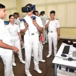 Officers Using VR