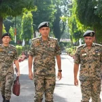 Officers Walking 5
