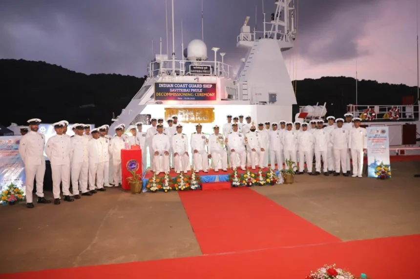 Officers at Ship Savitribai Phule