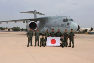 Officers from Japan