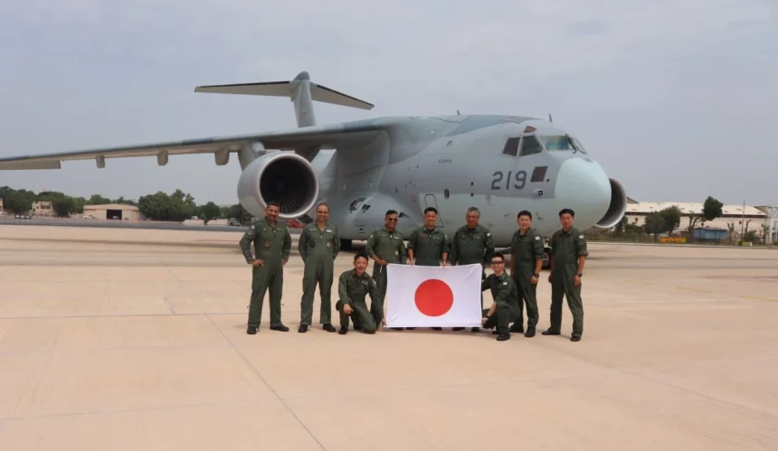 Officers from Japan
