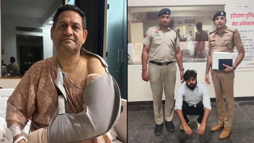 Parking Attendant Arrested for Attacking Retired IAF Group Captain in Gurugram