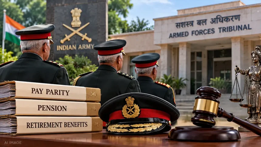 200 से अधिक मेजर जनरल और लेफ्टिनेंट जनरल वेतन व पेंशन में कनिष्ठों के बराबरी की मांग को लेकर AFT जाएंगे