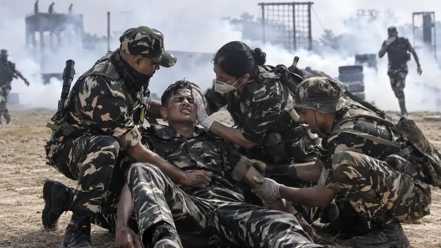 आंसू गैस प्रशिक्षण के दौरान बेहोश होकर गिरे एसएसबी के 25 वर्षीय सिपाही की मौत