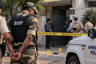 अहमदाबाद में संपत्ति विवाद के दौरान चचेरे भाई को गोली मारने के आरोप में BSF सहायक उप-निरीक्षक हिरासत में