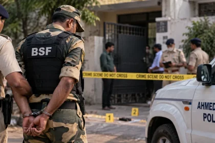 अहमदाबाद में संपत्ति विवाद के दौरान चचेरे भाई को गोली मारने के आरोप में BSF सहायक उप-निरीक्षक हिरासत में