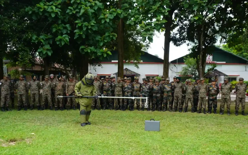Eastern Command Conducts Joint Counter-IED Training for Indian Army and Assam Rifles Troops
