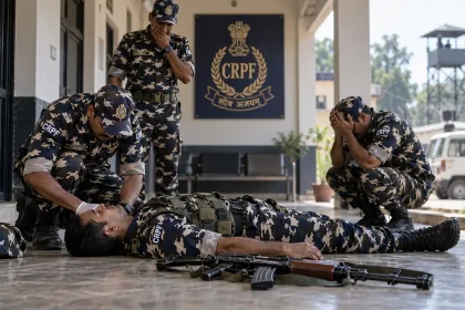 रांची कैंप में सेवा राइफल की गोली लगने से CRPF जवान की मौत