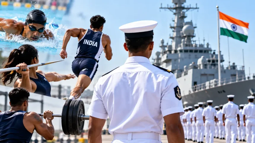 Indian Navy Opens Sports Quota Sailor Entry 02/2026 for National-Level Athletes