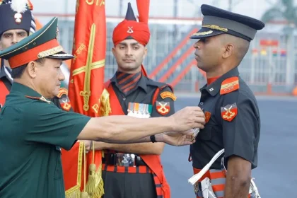 Lieutenant P. Shashi Kumar Wins Sword of Honour at OTA Gaya