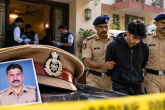 विवाह विवाद में 18 वर्षीय बेटे ने पुलिस हेड कांस्टेबल की गोली मारकर हत्या की