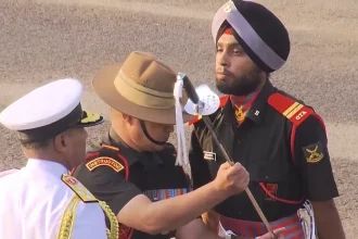 Lieutenant Gurkeerat Singh Hora Wins Sword of Honour at OTA Chennai