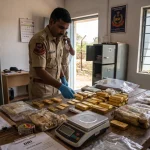 AI Image of Gold Being Checked