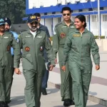 Air Chief Marshal AP Singh Takes NCC Cadet Jakkula Tejasvi Reddy on Flying Sortie