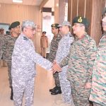 Air Mshl Sandeep Thareja Shaking Hands