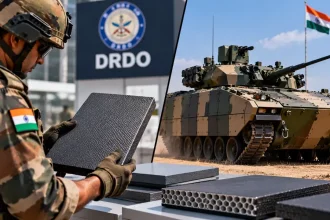 DRDO ने भविष्य के भारतीय सेना के लड़ाकू वाहनों के लिए 20% हल्के स्वदेशी कवच पैनल विकसित किए