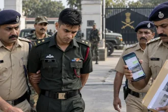 महिला को WhatsApp पर सैन्य गोपनीय जानकारी लीक करने के आरोप में सेना के कैप्टन गिरफ्तार
