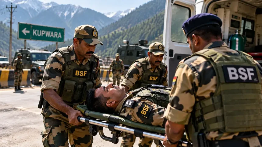 कुपवाड़ा में BSF सहायक कमांडेंट अचेत मिले, मौत