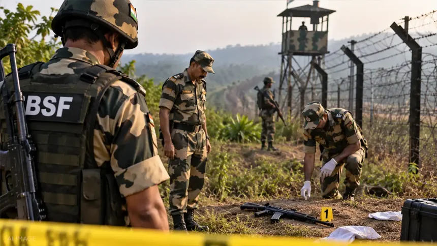 त्रिपुरा में सीमा ड्यूटी पर तैनात BSF जवान की गोली लगने से मौत, जांच जारी
