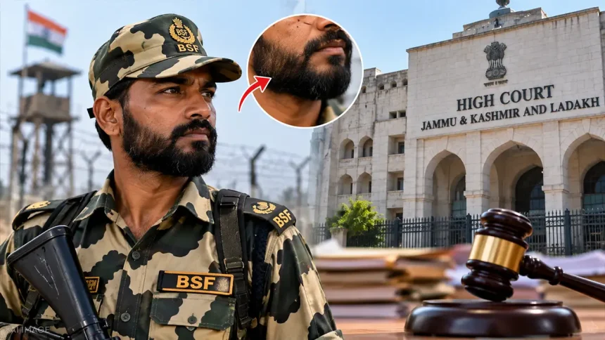 दाढ़ी की अनुमति रद्द होने के बाद जबरन सेवानिवृत्त किए जाने का BSF जवान का दावा