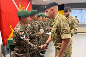 Bhairav Battalion of the Assam Regiment Wins Gold Medal at Cambrian Patrol 2026 in UK