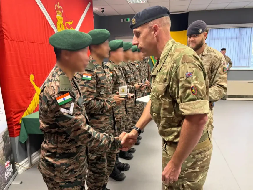 Bhairav Battalion of the Assam Regiment Wins Gold Medal at Cambrian Patrol 2026 in UK