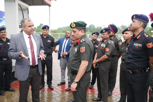 Brigadier Amit Bedi Inaugurates Automated Kerb Side Pump at Supply Depot Danapur