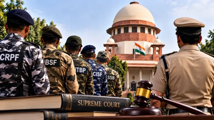 800 CAPF अधिकारियों ने नए कानून को सुप्रीम कोर्ट में चुनौती दी