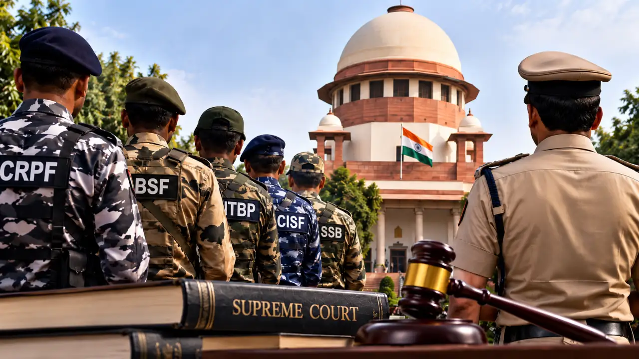 800 CAPF अधिकारियों ने नए कानून को सुप्रीम कोर्ट में चुनौती दी