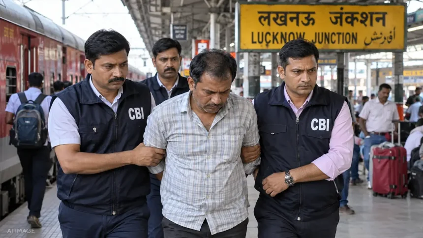 सीबीआई ने 25 साल बाद लखनऊ रेलवे स्टेशन पर चारा घोटाले के फरार आरोपी को किया गिरफ्तार