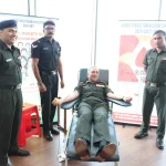 CDS General N S Raja Subramani Joins Blood Donation Drive in New Delhi