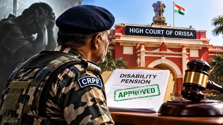 सिज़ोफ्रेनिया से पीड़ित CRPF कर्मी की 27 साल पुरानी विकलांगता पेंशन लड़ाई Orissa हाई कोर्ट में जीती