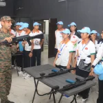 Cadets Watching Rifle