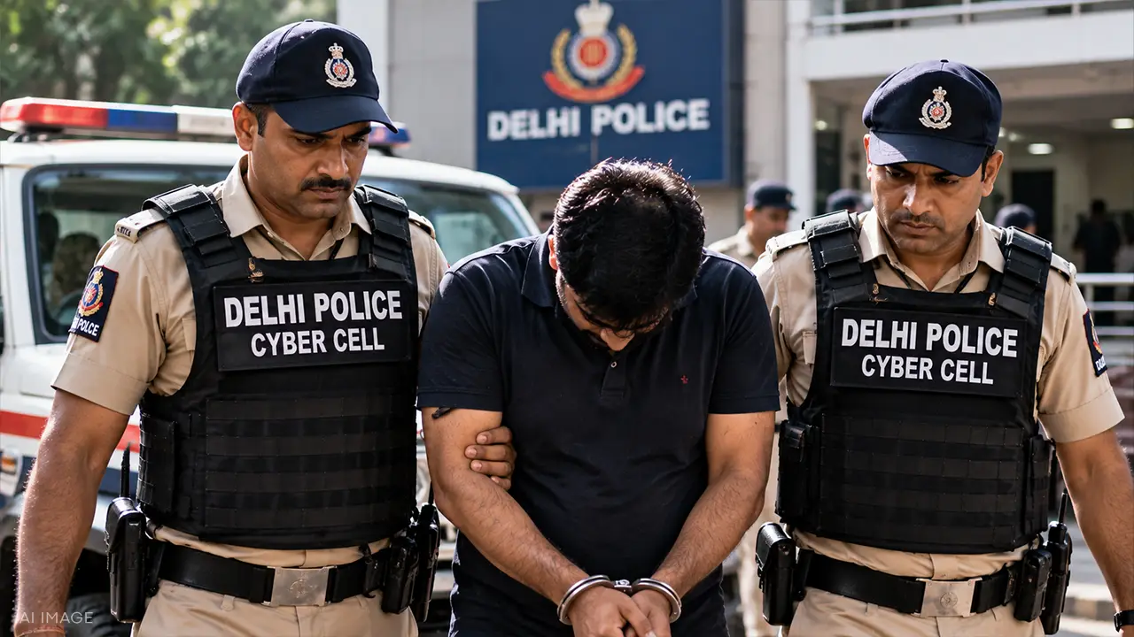 दिल्ली पुलिस साइबर सेल का कांस्टेबल कथित अपहरण और फिरौती मांगने के आरोप में गिरफ्तार