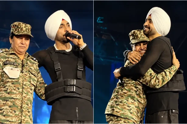 Diljit Dosanjh Pauses Delhi Concert to Salute Woman CRPF Officer, Says She Reminded Him of His Mother