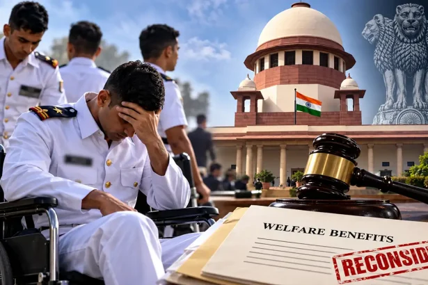 अक्षम अधिकारी कैडेट्स: कल्याणकारी लाभों पर पुनर्विचार न करने पर सुप्रीम कोर्ट ने केंद्र को फटकार लगाई