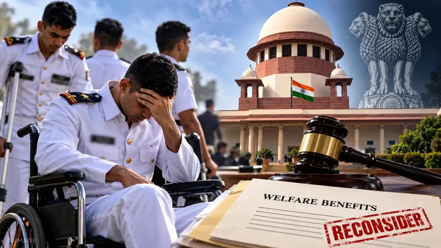 अक्षम अधिकारी कैडेट्स: कल्याणकारी लाभों पर पुनर्विचार न करने पर सुप्रीम कोर्ट ने केंद्र को फटकार लगाई