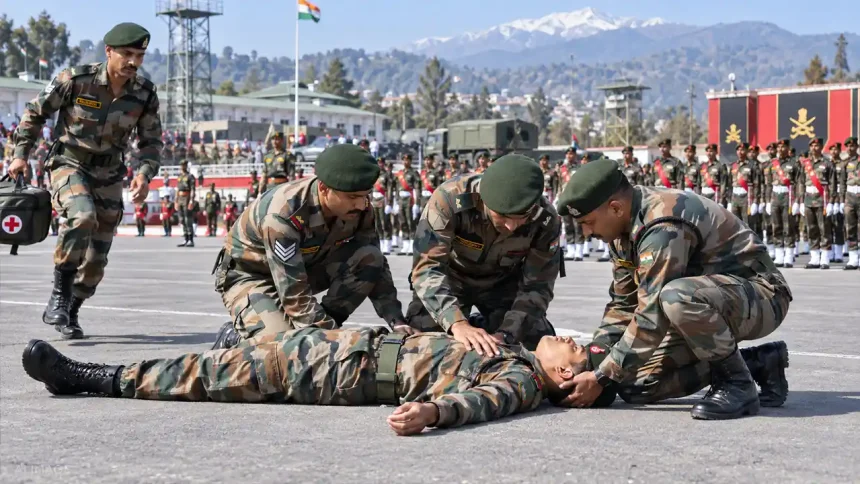 जम्मू में परेड ड्यूटी के दौरान सेना के जवान की दिल का दौरा पड़ने से मौत