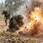 छत्तीसगढ़ के सुकमा में विस्फोटक निस्तारण के दौरान 4 CRPF कर्मी घायल