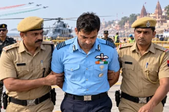 Fake IAF Group Captain Arrested After Entering High-Security Helipad During Air Show in Varanasi