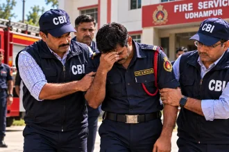 सीबीआई ने उधमपुर में होटल अग्नि अनापत्ति प्रमाणपत्र के लिए 15,000 रुपये की रिश्वत लेने के आरोप में फायरमैन को गिरफ्तार किया