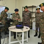 General Dhiraj Seth Reviews Indigenous Drone Development and Advanced Technologies at 515 Army Base Workshop