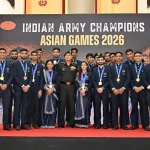 General Dhiraj Seth Felicitates Indian Army Medal Winners of Asian Games 2026